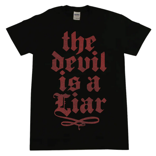 The Devil Is A Liar Text Tee