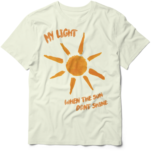My Light Tee (Orange Print)