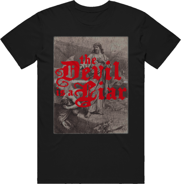 The Devil Is A Liar Photo Tee